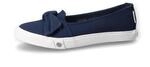 Ballerina DOCKERS BY GERLI, Damen, Gr. 43, Textil, blau (dunkelblau), Schuhe
