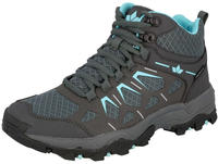 Outdoorschuh LICO "Outdoorstiefel Sierra High", Damen, Gr. 36, grau, Synthetik,