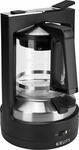 KRUPS Filterkaffeemaschine "KM4689 T8", schwarz (schwarz, edelstahl), 1 l, 12,
