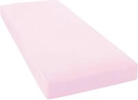 Spannbettlaken JANINE "ELASTIC 5002 Jersey Bettlaken mit Elasthan, 190 g/m&sup2;", rosa