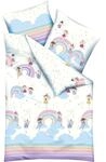 Kinderbettw&auml;sche KAEPPEL "Rainbow Fairies", bunt, B/L: 100cm x 135cm, 1 Stk., 1