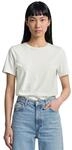 T-Shirt MARC O'POLO DENIM, Damen, Gr. XS, wei&szlig; (egg wei&szlig;), Single Jersey,