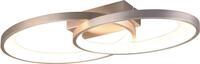 REALITY LEUCHTEN LED Deckenleuchte "MALAGA, LED Deckenlampe warmwei&szlig; 25W 2900 Lumen