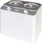 UNOLD Eismaschine "Doppio bianco 48830", wei&szlig;, B:40,9cm H:38cm T:30,7cm,