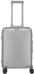 Hartschalen-Trolley TRAVELITE "NEXT Aluminium Rahmenkoffer", Gr. B/H/T: 39cm x 55cm x