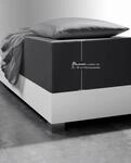 Spannbettlaken FLEURESSE "Comfort XL", grau (steingrau), 1 Stk., Mako-Jersey, 140x200