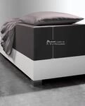 Spannbettlaken FLEURESSE "Comfort XL", grau (anthrazit), 1 Stk., Mako-Jersey, 140x200