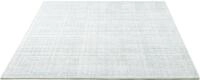 Teppich SANSIBAR "Tinnum Uni meliert", silber, B:40cm H:13mm L:60cm, Viskose,