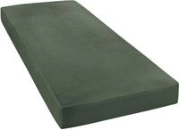 Spannbettlaken JANINE "ELASTIC 5002 Jersey Bettlaken mit Elasthan, 190 g/m&sup2;", gr&uuml;n