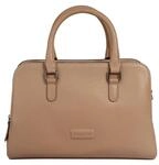 Henkeltasche BUGATTI "ELSA", Damen, Gr. B/H/T: 32cm x 22cm x 13cm onesize, beige