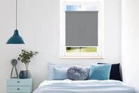 Springrollo MYDECO "Flex" Gr. 5, grau, B:70cm H:130cm, Polyester, Rollos,...