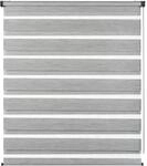 Doppelrollo GARDINIA "de luxe", grau (grau, melange), B:100cm H:180cm,...