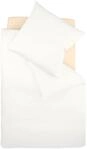 Bettw&auml;sche FLEURESSE "Colours in 135x200, 155x220 oder 200x200 cm", beige