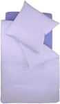 Bettw&auml;sche FLEURESSE "Colours in 135x200, 155x220 oder 200x200 cm", lila