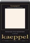 Spannbettlaken KAEPPEL "Single Jersey Mako Elasthan", beige (perlmutt), L:200cm,