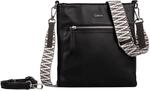Umh&auml;ngetasche GABOR "Silena", Damen, Gr. B/H/T: 25cm x 24cm x 4,5cm, schwarz,