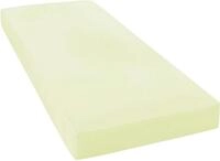 Spannbettlaken JANINE "ELASTIC 5002 Jersey Bettlaken mit Elasthan, 190 g/m&sup2;", gr&uuml;n