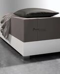 Spannbettlaken FLEURESSE "Comfort XL", braun (espresso), 1 Stk., Mako-Jersey, 180x200