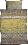 Bettw&auml;sche CASATEX "Indi", ocker, B/L: 155cm x 220cm, 1 Stk., 1 Stk., Biber, B/L: