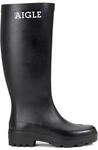 Gummistiefel AIGLE "Atelier Aigle", Damen, Gr. 37, schwarz (noir), Obermaterial: 100%