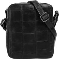 Abendtasche BUGATTI "NEVIO", Damen, Gr. B/H/T: 17cm x 19cm x 5cm onesize, schwarz,