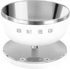 SMEG K&uuml;chenwaage "KSC01WHMWW", wei&szlig; (wei&szlig;, matt), B:20,5cm H:15cm L:20,5cm,