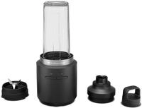 KITCHENAID Standmixer "5KSBR200BM", schwarz (matt schwarz), B:12cm H:30cm...