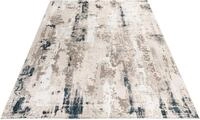 Teppich OBSESSION "My Phoenix 124", blau (aquablau), B:80cm H:9mm L:150cm, Polyester,