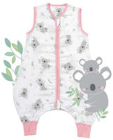 Babyschlafsack SCHLUMMERSACK "Schlafsack mit F&uuml;&szlig;en 0.5 Tog" Gr. 70, rosa...