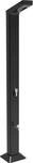 Solardusche UBBINK "SOLARIS PREMIUM LED", schwarz, B:16,8cm H:228cm L:16,8cm,