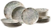 Tafelservice RITZENHOFF & BREKER "Luig", bunt, 18 Stk., Steinzeug, Geschirr-Sets,