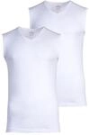 Unterhemd RAGMAN "Unterhemd 2er Pack", Herren, Gr. 3XL, N-Gr, wei&szlig;, Obermaterial: