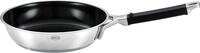 Bratpfanne R&Ouml;SLE "SILENCE PRO CeraPlus", silber (silberfarben, schwarz), B:21,5cm