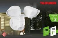 LED Au&szlig;en-Wandleuchte TELEFUNKEN "BILBAO", wei&szlig; (wei&szlig;, neutral), Leuchten, LED