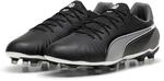 Fu&szlig;ballschuh PUMA "KING MATCH FG/AG", Damen, Gr. 46,5, schwarz (puma schwarz, puma