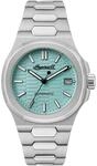 Automatikuhr INGERSOLL "The Catalina", blau (silberfarben), Armbanduhren, Herren,