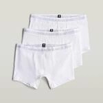 Boxershorts G-STAR "Boxer briefs 3 pack", Herren, Gr. S, 3 Stk., wei&szlig; (wei&szlig;, wei&szlig;,