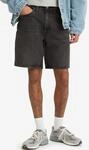 Jeansshorts LEVI'S "468 LOOSE SHORTS", Herren, Gr. 32, N-Gr, schwarz (we got motion