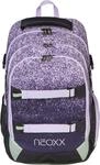 Schulrucksack NEOXX "Active Pro", Jungen, Gr. B/H/T: 31cm x 45,5cm x 24cm, lila