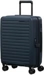 Hartschalen-Trolley SAMSONITE "RESTACKD", Gr. B/H/T: 40cm x 55cm x 20cm 39 l, blau