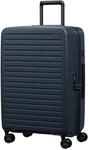 Hartschalen-Trolley SAMSONITE "RESTACKD", Gr. B/H/T: 46cm x 68cm x 26cm 71 l, blau