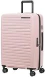 Hartschalen-Trolley SAMSONITE "RESTACKD", Gr. B/H/T: 46cm x 68cm x 26cm 71 l, rosa