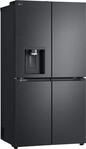 LG Multi Door, Energieeffizienz: E, silber (essence schwarz steel), K&uuml;hlschr&auml;nke,