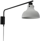 EGLO Wandleuchte "MATLOCK", grau (grau, schwarz), 1, H: 25cm, 1 Stk., Leuchten,