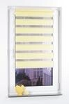 Doppelrollo LIEDECO "Klemmfix DUO-Rollo YOUNG COLOURS" Gr. 6, gelb (lemon,...
