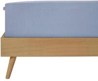 Spannbettlaken SCHIESSER "Jessi aus 100% Baumwolle", lila (lavendel), B:150cm