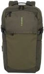 Laptoprucksack TRAVELITE "PATHWAY Allround", Gr. B/H/T: 22cm x 48cm x 16cm, gr&uuml;n