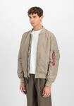 Bomberjacke ALPHA INDUSTRIES "MA-1 TT Light", Herren, Gr. XS, beige (vintage sand),