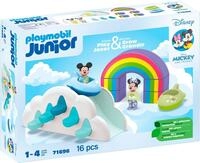 Konstruktions-Spielset PLAYMOBIL "Mickys & Minnies Wolkenhaus (71696), JUNIOR &
