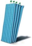 PHILIPS Mikrofaserpad "XV1670/02 Philips Cordless Vacuum 7000 Series", blau,